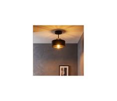 Brilagi - Prie lubų montuojamas šviestuvas SPRING 1xE27/60W/230V juodas/auksinis