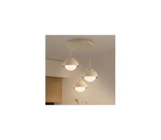 Brilagi - Pakabinamas šviestuvas su laidu COSMO 3xE27/60W/230V smėlio/auksinė