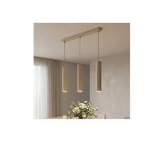 Brilagi - Pakabinama liustra ant laido TUBE 3xGU10/15W/230V smėlinė/auksinė
