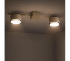 Brilagi - Taškinis šviestuvas MONO 2xGX53/12W/230V smėlinis