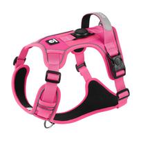 Anti Pull Dog Harness for Large Medium Dogs Reflective Escape Proof Tracker Chest Strap Breathable Adjustable Pet Supplies S