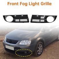 Priekinio buferio rūko žibinto grotelės tinka VW Caddy Life 2004-2010 tinka Touran 2003-2006 black