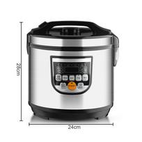 5L Large Capacity Household Multifunctional Rice Cooker Kitchen Constant Temperature Cooking Pot Intelligent Rice Cooker