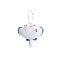 Manta Ray Plush Toy Doll Marine Animal Keychain Fur Pendant Ornament Sea Life Stuffed Kawaii Devil Ray Boyfriend Girlfriend Gift