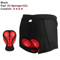 Cycling Shorts Breathable Mesh Underwear 5D Gel Pad Shockproof Road Bicycle Underpant MTB Bike Underwear Summer For Men Shorts M juoda