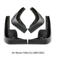 Purvasargiai Nissan Tiida 2007-2016 Purvasaugiai Nissan Versa Latio C11 Plastikiniai Automobilio Sparno Purvasaugiai Apsaugos nuo Purvo
