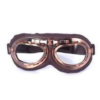 Retro Motociklų Akiniai Vintage Moto Klasikiniai Akiniai Harley Pilotui Steampunk Keturračio Dviratis Varinis Šalmas