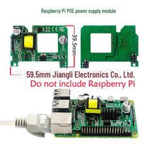 Raspberry Pi 3B+/4B Ethernet PoE Power Supply Expansion Board with Heat Sink, Plug & Play POE HAT C