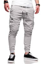 Classic Autumn/Winter Slim-Fit Joggers with Patch Pockets & Drawstring M