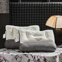 Japoniška ortopedinė latekso pagalvė: Kaklo atrama pagerintai miego kokybei Low Pillow balta