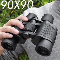 Žiūronai 90x90 Ilgo nuotolio Bak4 prizmė HD Didelės galios teleskopas Optinio stiklo lęšis Pėsčiųjų kelionės Nešiojamas Medžioklei Sportui Žiūronas 90X90