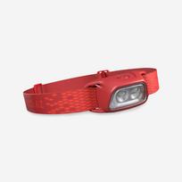 Decathlon lauko USB įkraunamas LED priekinis žibintas One Size raudona spalva