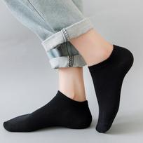 Solid Color Summer Boat Socks Elastic Women's Short Socks Men's Thin Sports Socks Travel juoda
