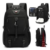 50L 60L 80L Lauko kuprinė su USB įkrovimo prievadu, didelės talpos, unisex, žygio, trekingo, stovyklavimo kuprinė 50L raudona