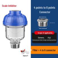 YIXI No-Core Replacement Anti-Scale Pre-Filter for Water Heater & Washing Machine (2-Pack)