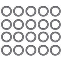 10/20 vnt. skirta Honda Accord Civic CRV CRZ HRV Acura 14MM alyvos išleidimo kaiščio gniuždymo poveržlės tarpikliai 9410914000 94109-14000 94109 14000 20Pcs sidabras
