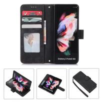 Samsung Galaxy Z FOLD 6 Pieštukinė dėklas - Apsauginis dėklas Fold 5 sulankstomam ekranui Fold5 (No Long Strap) šviesiai violetinė spalva