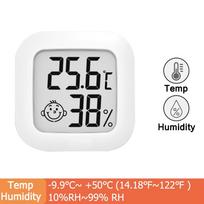 HTC-1 HTC-2 LCD Electronic Digital Temperature Humidity Meter Home Thermometer Hygrometer Indoor Outdoor Weather Station Clock