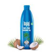 Bajaj 100% Pure Coconut Oil 900ml Pack Of 1 Premium Edible Grade Natural Coconut Oil blue
