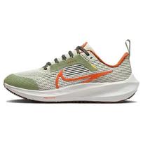 Nike Air Zoom Pegasus 40 GS Oil Green Campfire Orange Kids Sneakers Summit-White Sea-Glass FV3645-381 35.5