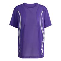 Adidas X Stella McCartney Running T-Shirt Comfortable Soft Skin-Friendly Versatile Solid Color Short Sleeve Regular T-Shirt Women Tops JL6357 M