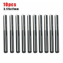 18Inch Shank CNC Router Bit Set 10pcs Straight Slot Milling Cutters with 2 Flutes for Enhanced Cutting Efficiency China Mainland