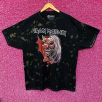 Iron Maiden Oversized Purgatory Bleach dye Tshirt 4XL