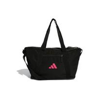 Adidas Sports Leisure Logo Adjustable Shoulder Strap Polyester Handheld Single Shoulder Crossbody Gym Bag Large Women Gym Bag Black HT2447 Black