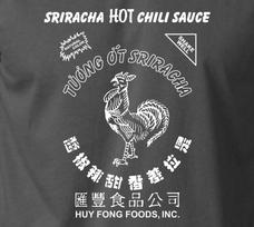 SRIRACHA HOT CHILI SAUCE  Rooster Foodie Hot Dog Eating Contest S-6XL Tee Unisex T-Shirt XXXXL
