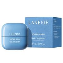 Laneige Water Bank Blue Hyaluronic Intensive Cream 20ml – Sodrus drėkinamasis kremas, hialurono rūgštis, giluminė maitinamoji priežiūra, korėjietiškas 20ml