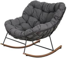 Supamasis lauko krėslas RONDA, Dark Grey