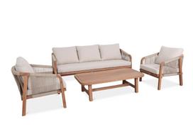 Medinių lauko baldų komplektas SKALA CAFFE - Acacia Wood