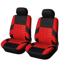 SEAMETAL Automobilių sėdynių užvalkalai Universal Fit Bucket Sėdynės dangtelio Apsaugos Automobilių Priedai Mada Automobilių Stilius 2*front seat raudona