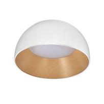 Lubų lempa Candellux Liguria LED 18W balta/medis