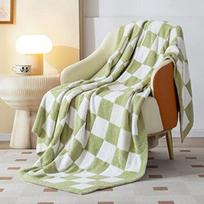 Šachmatų lentos antklodė Sofa Miegamojo lovatiesė Minkšta nešiojama antklodė 70x100cm