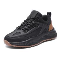 New Men Shoes Sneakers Male Tenis Luxury Shoes Mens Casual Trainer Race Breathable Fashion Loafers Running Shoes for Men 39 juoda