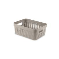 Dėžė „Infinity Recycled“ 11 l, 36 x 27 x 14 cm, smėlio spalvos