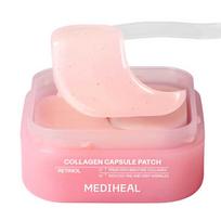 Mediheal Collagen Capsule Eye Patch PDRN Vitamin C Retinol Hydrogel Eye Patches 60 Patches