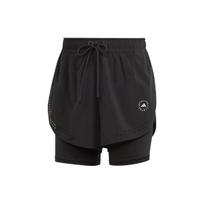 Adidas By Stella Mccartney Truepurpose Treniruočių Aukšto Liemens 2-in-1 Sportiniai Šortai Moterims Juodi IB6824 M