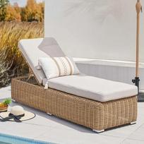 Lauko gultas su pagalve JAKARTA, Beige