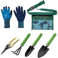 6 vnt / rinkinys sodo įrankių rinkinys vaismedžių genėjimo žirklės kasimo ravėjimo įrankis grėblys peilis aštrus kastuvas su maišeliu 6Pcs/Set