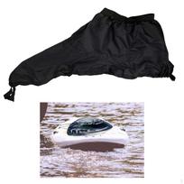 Kayak Spray Skirt Deck Sprayskirt Spraydeck vandeniui atsparus dangtelis, juodas, S black
