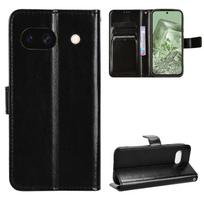 Leather Flip Case for Google Pixel 8A 8 Pro 7A 7 6 6A Pro Protective Cover Wallet Card Slot Kickstand Shockproof Holder Business Protection Cover Google Pixel 8 Pro juoda
