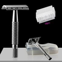 Men's Razor&6Cr13 Blade Stainless Steel Manual Razor  Manual Shaver Straight Edge Stainless Steel Sharp Razor Folding Shaving auksas