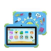 NEW 7.0 Inch Kid Tablet PC 3G Phone Call Octa Core Tablet Wi-Fi Bluetooth 4GB+64GB Dual SIM Android 13 Tablets Standard Tab mėlyna