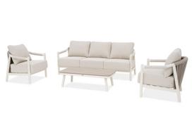 Lauko baldų komplektas MONTI CAFFE, Beige