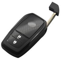 jingyuqin Nuotolinio automobilio rakto korpusas Dėklas Toyota Chr C-hr Land Cruiser 200 Avensis Auris Corolla išmaniajam raktui ube spalva