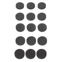 50PCS Speaker Isolation Pads Shockproof EVA Anti Vibration Foam Pads Feet with Adhesive for CD