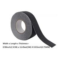 2.5/5.0CM x 5M Heavy Duty Anti Slip Tape Waterproof Outdoor Grip Tape For Stair Steps Ramp Skateboards Adhesive Non Slip Strips