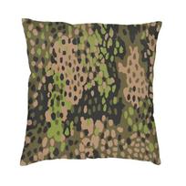 Modernus Splintertarn vokiečių karinis kamufliažas pagalvės užvalkalas Velvet Army Tactical Camo pagalvės užvalkalas Miegamojo dekoravimo pagalvės užvalkalas 40x40cm 16x16in